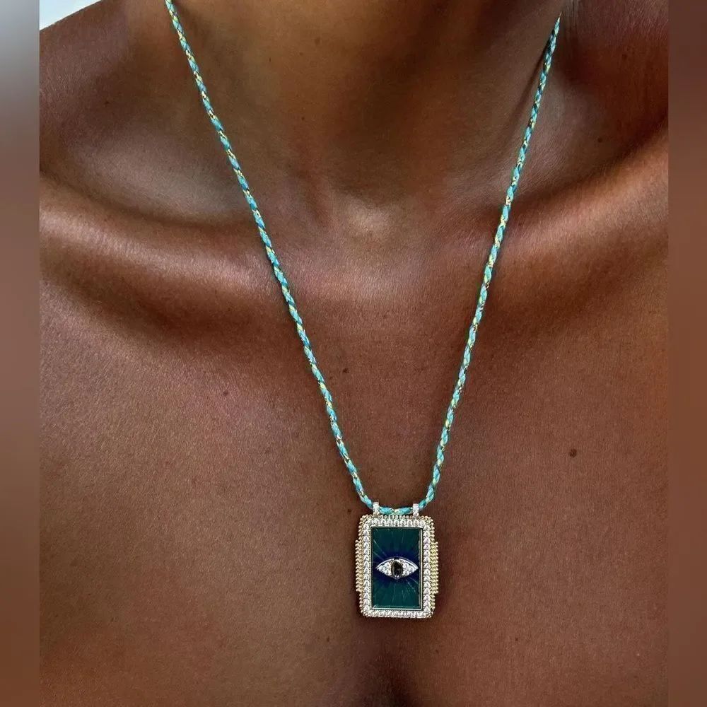 Evil eye necklace M634